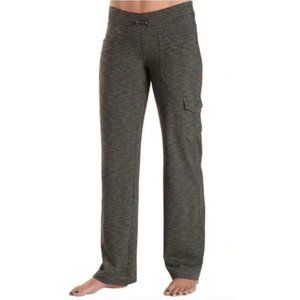 Kuhl Mova Casual Sweatpant Heathered Grey 5 Pocket Elastic Waist Drawstring 10